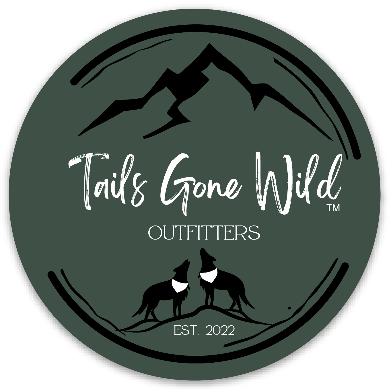 Tails Gone Wild sticker