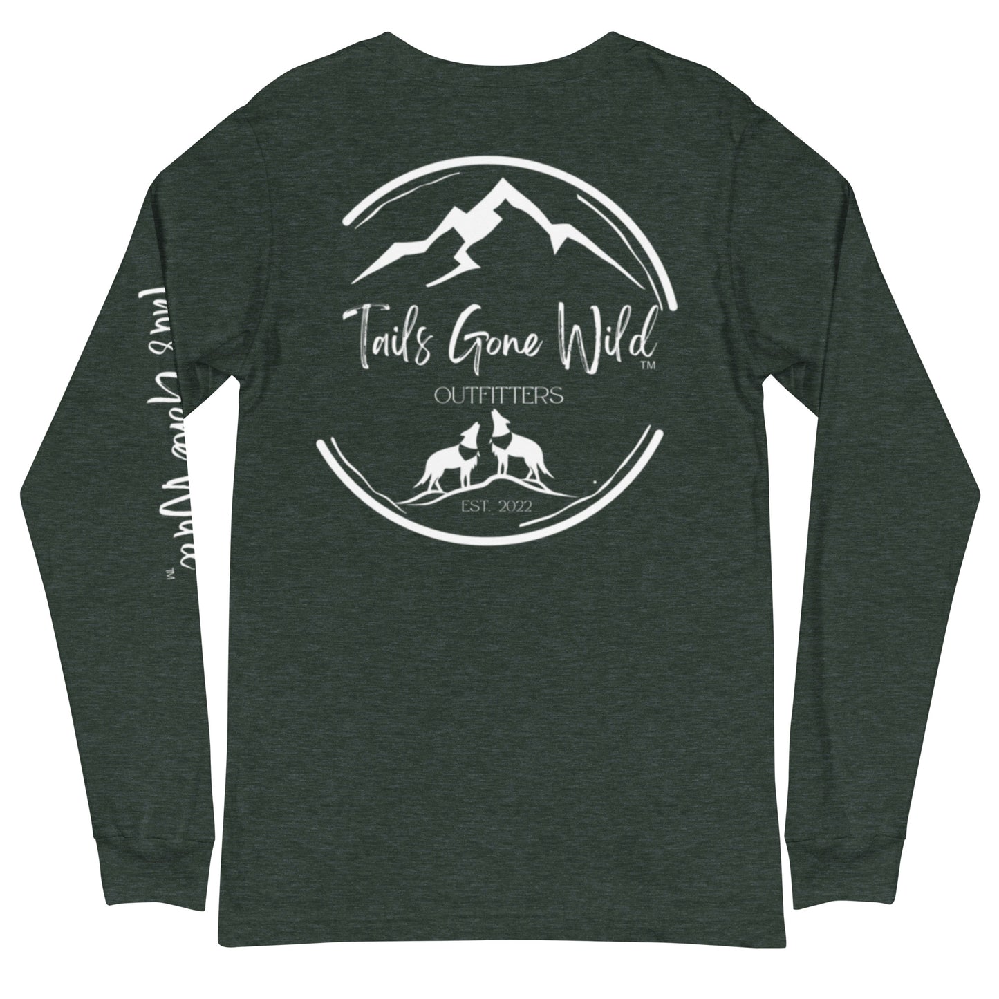 Tails Gone Wild unisex long sleeve tee